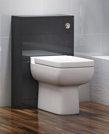 SY-BCB207 500mm Synergy Quad WC Unit - Grey - Part Of The Synergy Quad Designer Bathroom Furniture Range
- From Only £104.99!